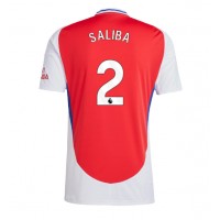 Arsenal William Saliba #2 Replica Home Shirt 2024-25 Short Sleeve